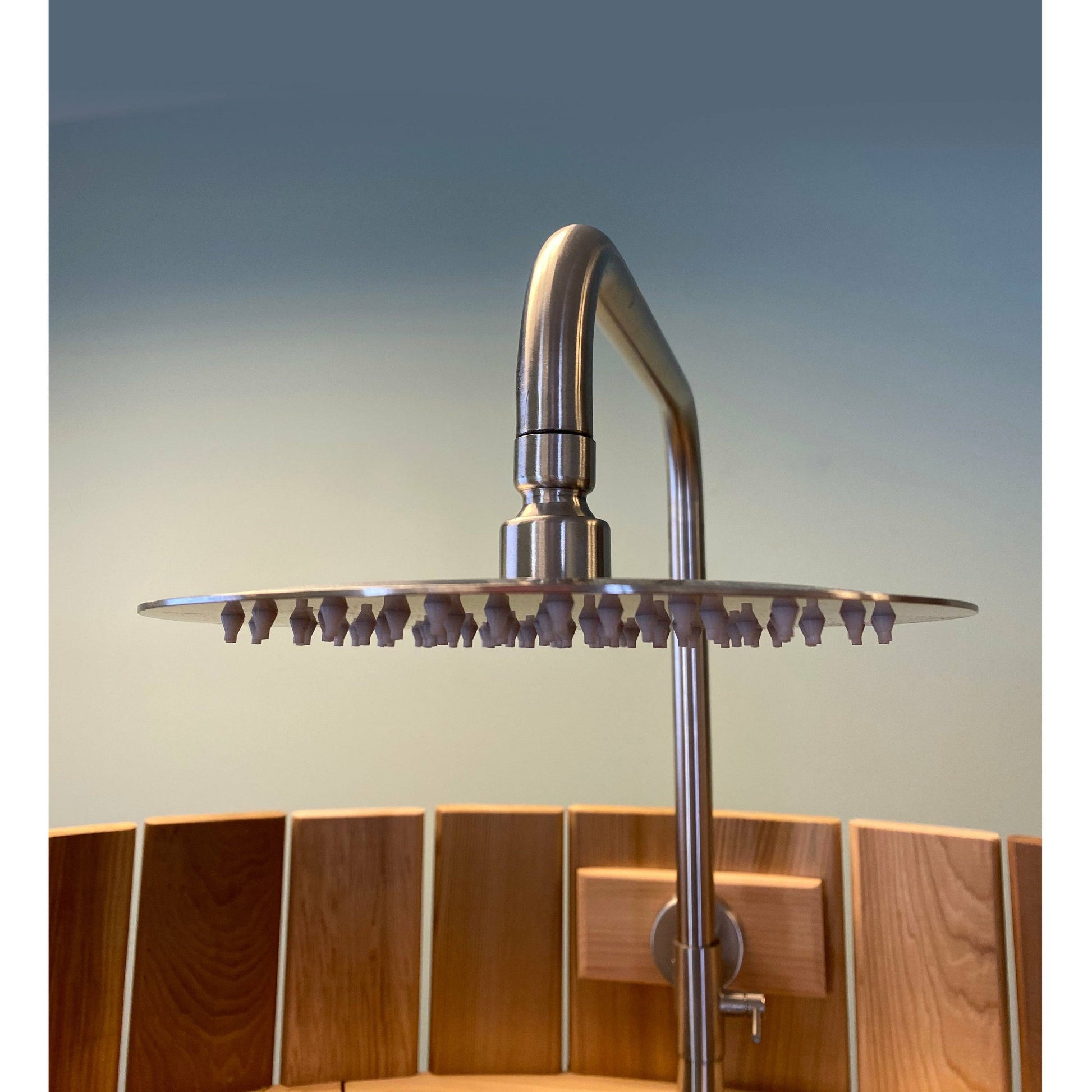 Almost Heaven Ellipse Outdoor Shower Rustic Cedar / No Floor / Nickel,Rustic Cedar / No Floor / Onyx,Rustic Cedar / Floor / Nickel,Rustic Cedar / Floor / Onyx Almost Heaven Sauna Ellipse_Shower_Head_447dd4e0-2ec7-40b2-abba-2d6eecdfda9d.jpg