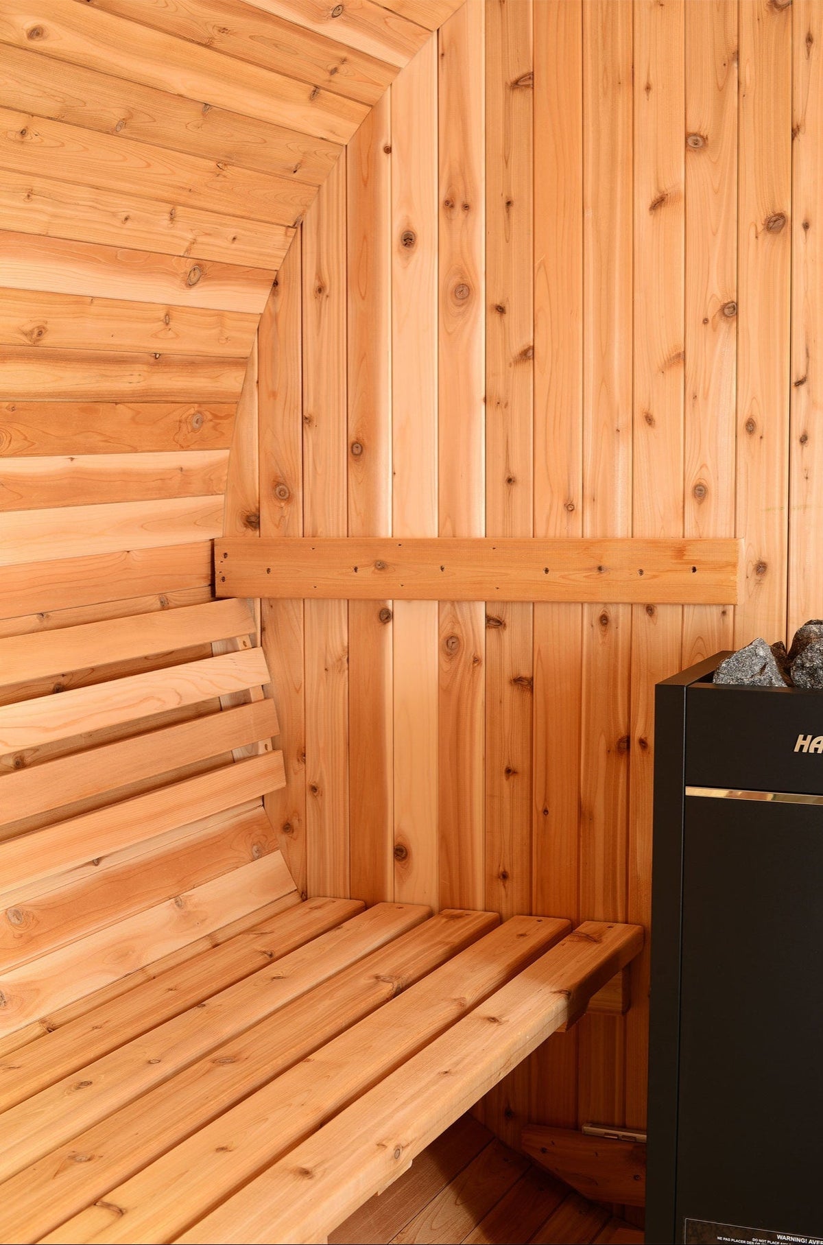 Almost Heaven Essex 4 Person Classic Barrel Sauna