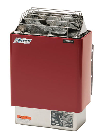 Finlandia FIN-45 Sauna Heater(100-210cf) Red Enamel 240V 1PH,Red Enamel 208V 3PH Finlandia Sauna FIN_heater2.jpg