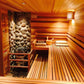 Finlandia Sauna 9' x 11' x 7' Pre-Cut Sauna Kit Standard Option / 7 Foot Tall / No Backrest,Standard Option / 7 Foot Tall / Backrest + $471.90,Standard Option / 7 Foot Tall / Backrest & Skirts + $2229.00,Standard Option / 8 Foot Tall + $567.60 / No Backre
