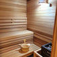 Finlandia Sauna 9' x 11' x 7' Pre-Cut Sauna Kit Standard Option / 7 Foot Tall / No Backrest,Standard Option / 7 Foot Tall / Backrest + $471.90,Standard Option / 7 Foot Tall / Backrest & Skirts + $2229.00,Standard Option / 8 Foot Tall + $567.60 / No Backre