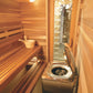 Finlandia Sauna 4' x 5' x 7' Pre-Cut Sauna Kit Standard Option / 7 Foot Tall / No Backrest,Standard Option / 7 Foot Tall / Backrest + $214.50,Standard Option / 7 Foot Tall / Backrest & Skirts + $814.50,Standard Option / 8 Foot Tall + $255.42 / No Backrest