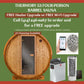 Thermory 4 Person Barrel Sauna 53 DIY Kit Thermally Modified Spruce Thermory FSB_Thermory53_proof2.jpg