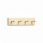 Finnleo Clothes Hook: 4-peg, Hemlock
