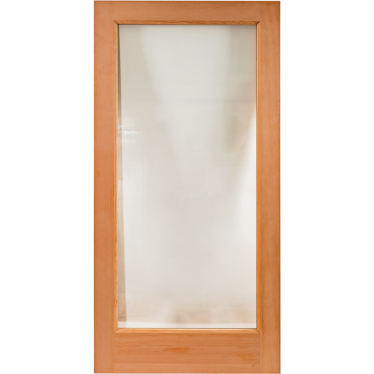 Finnish Sauna Builders Fir Sauna Door 30" x 80" with a Clear 21" x 67" Tempered Thermo Glass Finnish Sauna Builders Fir-36x80-3_b6eca1dc-7a0c-4f57-8f4a-d93a209482ac.png