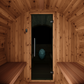 Thermory 4 Person Barrel Sauna No 80 DIY Kit with Changing Room and Window Thermally Modified Spruce Thermory Front_indoor.png