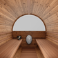 Thermory 8 Person Barrel Sauna No 84 DIY Kit with Window Thermally Modified Spruce Thermory Front_indoor_35b635c1-3ba4-472c-9464-6ab5e322fd39.png