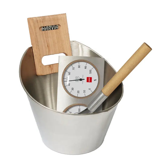 Harvia Steel Accessories Set Stainless Steel