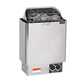 Harvia KIP45B Stainless Steel 4.5KW Sauna Heater with Built-in Control JH45B2401 (100-210cf)