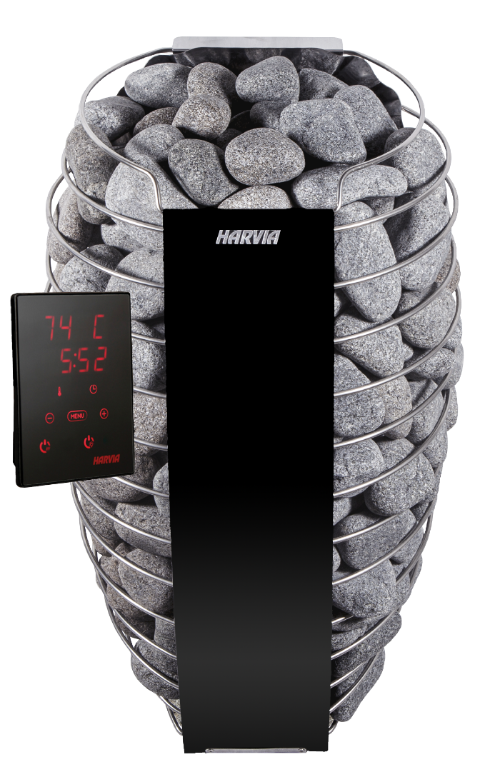 Harvia Spirit 6KW Sauna Heater (170-300df) 240V 1PH / Heater Alone,240V 1PH / Ultimate WiFi Package + Accessories Harvia Harvia_Spirit_SP60XW_SP90XW_p1.png