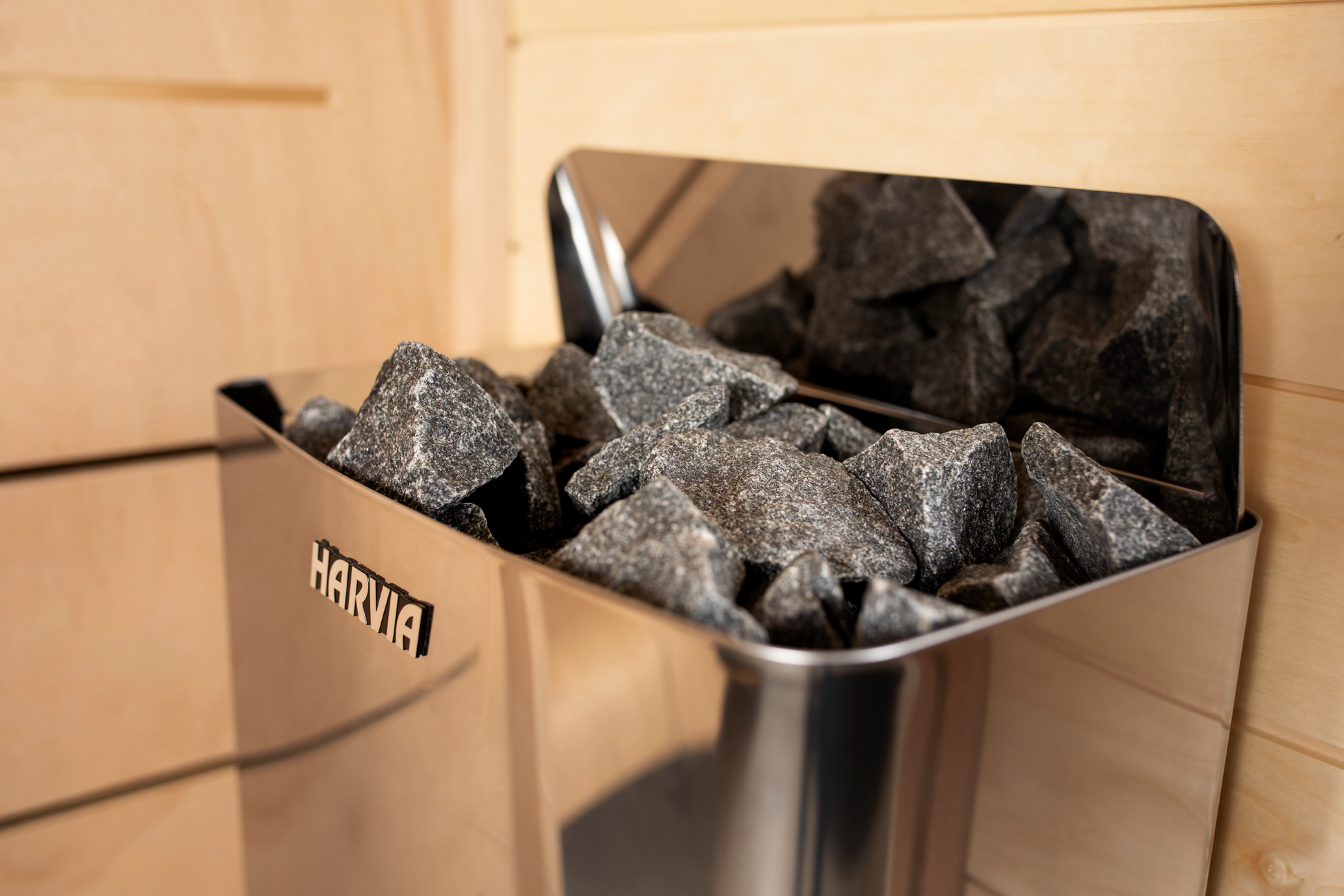 Harvia Wall Sauna Heater 6kw Stainless Steel with Built-In Controls(170-300cf) Stainless Steel,Black Stainless Steel Harvia Harvia_TheWall_SW45E-SW60E_d1.png