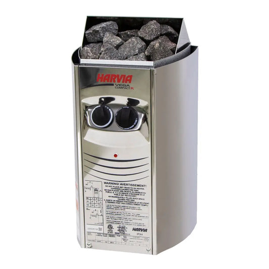 Harvia Vega Compact 3.5 kW Sauna Heater (Built-In Control)