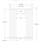 Almost Heaven Huntington 6 Person Canopy Barrel Sauna Rustic Cedar,Onyx - Stained Southern Pine Almost Heaven Sauna HuntingtonLayoutDrawing_1e47db10-1903-4dad-92b9-884c501f1372.webp