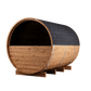 Thermory 6 Person Barrel Sauna No 82 DIY Kit with Terrace and Window Thermally Modified Spruce Thermory Left_23f6d981-a7bd-4f89-aeaf-8b667ef9efa1.png