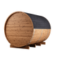 Thermory 6 Person Barrel Sauna No 83 DIY Kit with Terrace Thermally Modified Spruce Thermory Left_4aba120f-fa8b-4b57-9385-ab4c413c1fa4.png