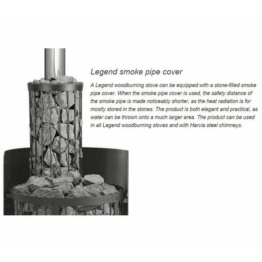 Harvia Legend Smoke Pipe Cover - Finnish Sauna Builders Harvia Legendsmokepipecover-1150x989w.jpg