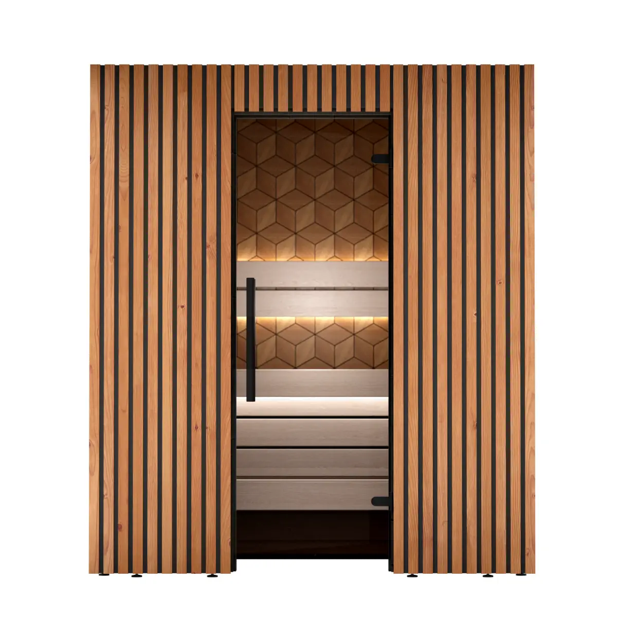 Leil® Como 3-180 3 Person Indoor Sauna Kit Leil® Saunas Leil_Como3-1803PersonIndoorSaunaKit_2.webp