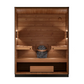 Leil® Viva 180 3 Person Outdoor Sauna Kit Leil® Saunas Leil_Viva1804PersonOutdoorSaunaKit_2.webp