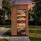 Leil® Viva 120 1 Person Outdoor Sauna Kit