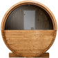 Thermory Barrel Sauna 60 DIY Kit with Porch and Window 4 Person Sauna Builder Thermally Modified Spruce Thermory No60_Back_04d3f39b-272a-4bbf-afad-e1b87a6c012d.jpg