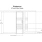 Almost Heaven Patterson 6 Person Indoor Sauna Element Series - Nordic Spruce Almost Heaven Sauna PattersonFrontView.webp