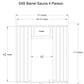 Almost Heaven Pinnacle 4 Person Classic Barrel Sauna Rustic Cedar,Onyx - Stained Southern Pine Almost Heaven Sauna PinnacleLayoutDrawing_98e7f0b9-42b2-41f6-8057-36ac6aff4be0.webp