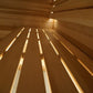 Finnish Sauna Builders 3' x 4' x 7' Pre-Cut Sauna Kit Option 1 / 7 Foot Tall / No Backrest,Option 1 / 7 Foot Tall / Backrest + $171.60,Option 1 / 8 Foot Tall + $198.66 / No Backrest,Option 1 / 8 Foot Tall + $198.66 / Backrest + $171.60,Option 2 / 7 Foot T