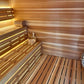 Finnish Sauna Builders 3' x 4' x 7' Pre-Cut Sauna Kit Option 1 / 7 Foot Tall / No Backrest,Option 1 / 7 Foot Tall / Backrest + $171.60,Option 1 / 8 Foot Tall + $198.66 / No Backrest,Option 1 / 8 Foot Tall + $198.66 / Backrest + $171.60,Option 2 / 7 Foot T