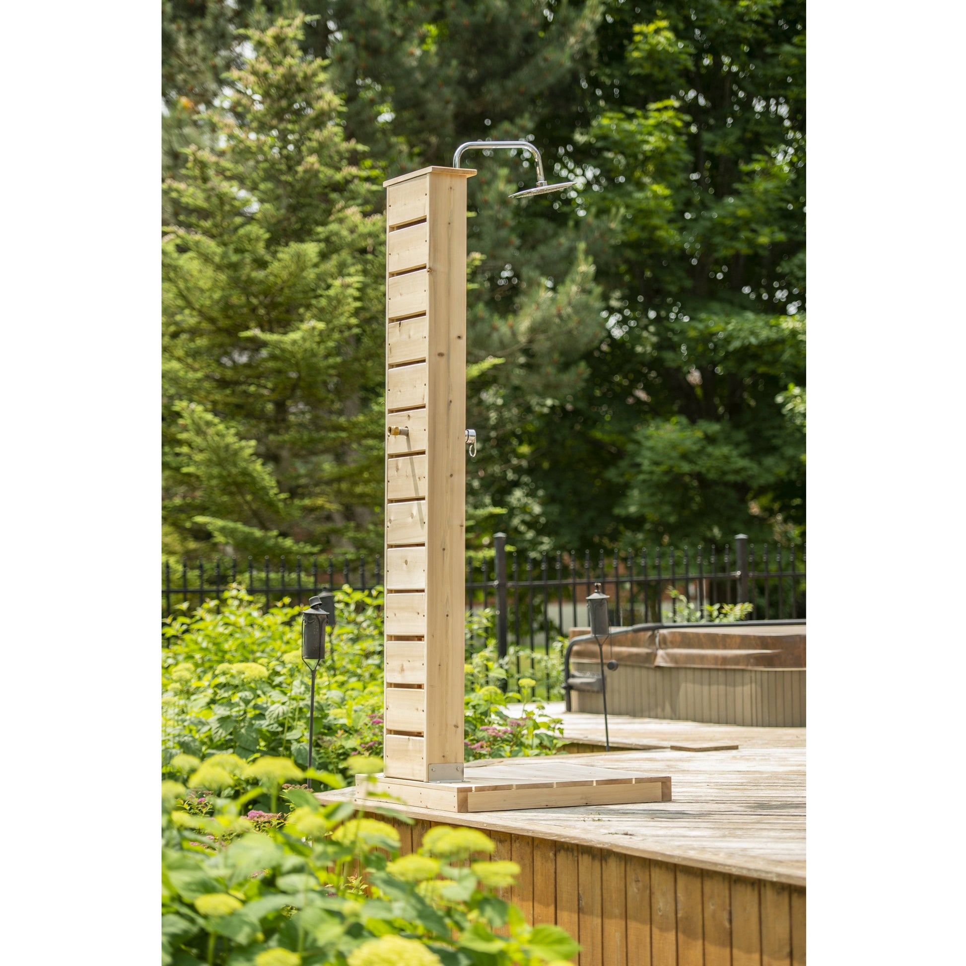 Dundalk Sierra Pillar Outdoor Shower Dundalk LeisureCraft Print-3610.jpg