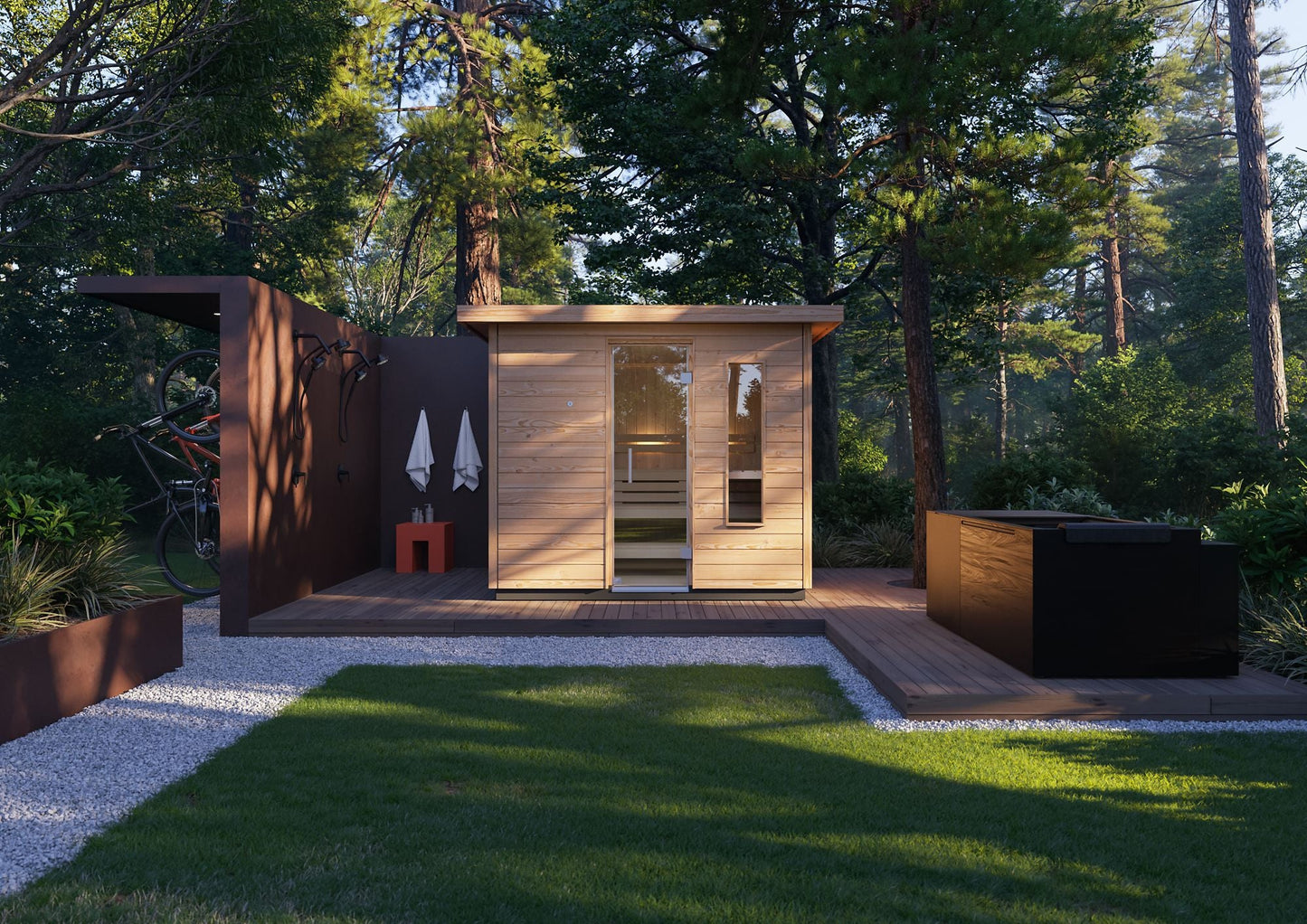 KOHLER C2 Outdoor Sauna