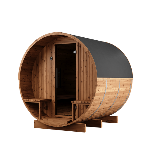 Thermory Barrel Sauna 60 DIY Kit with Porch and Window 4 Person Sauna Builder Thermally Modified Spruce Thermory Right_pvc_c2227f5c-03a7-4f73-bdeb-d9629241b9f9.png