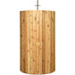 Almost Heaven Ellipse Outdoor Shower Rustic Cedar / No Floor / Nickel,Rustic Cedar / No Floor / Onyx,Rustic Cedar / Floor / Nickel,Rustic Cedar / Floor / Onyx Almost Heaven Sauna Rustic_Ellipse_Rear_4a01a2b3-9c80-41b1-96d9-c997f2773cc5.jpg