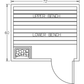 Finnish Sauna Builders 5' x 6' x 7' Pre-Built Indoor Sauna Kit Clear Cedar / Option 5 Finnish Sauna Builders ScreenShot2022-10-04at10.37.53AM.png