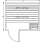 Finnish Sauna Builders 5' x 6' x 7' Pre-Built Indoor Sauna Kit Clear Cedar / Option 7 Finnish Sauna Builders ScreenShot2022-10-04at10.38.13AM.png