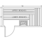 Finnish Sauna Builders 4' x 8' x 7' Pre-Built Indoor Sauna Kit Clear Cedar / Option 6 Finnish Sauna Builders ScreenShot2022-10-04at10.54.04AM.png