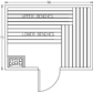 Finnish Sauna Builders 6' x 8' x 7' Pre-Built Indoor Sauna Kit Clear Cedar / Option 4 Finnish Sauna Builders ScreenShot2022-10-04at3.41.21PM.png