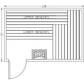 Finnish Sauna Builders 6' x 9' x 7' Pre-Built Indoor Sauna Kit Clear Cedar / Option 6 Finnish Sauna Builders ScreenShot2022-10-04at4.18.04PM.png