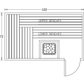 Finnish Sauna Builders 6' x 10' x 7' Pre-Built Indoor Sauna Kit Clear Cedar / Option 2 Finnish Sauna Builders ScreenShot2022-10-04at4.41.38PM.png