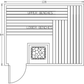 Finnish Sauna Builders 7' x 9' x 7' Pre-Built Indoor Sauna Kit Clear Cedar / Option 6 Finnish Sauna Builders ScreenShot2022-10-04at4.46.57PM.png