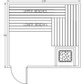 Finnish Sauna Builders 8' x 9' x 7' Pre-Built Indoor Sauna Kit Clear Cedar / Option 5 Finnish Sauna Builders ScreenShot2022-10-04at4.57.53PM.png