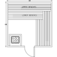 Finnish Sauna Builders 9' x 9' x 7' Pre-Built Indoor Sauna Kit Clear Cedar / Option 3 Finnish Sauna Builders ScreenShot2022-10-05at2.34.06PM.png