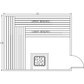 Finnish Sauna Builders 9' x 11' x 7' Pre-Built Indoor Sauna Kit Clear Cedar / Option 6 Finnish Sauna Builders ScreenShot2022-10-05at3.59.57PM.png