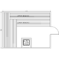 Finnish Sauna Builders 9' x 12' x 7' Pre-Built Indoor Sauna Kit Clear Cedar / Option 4 Finnish Sauna Builders ScreenShot2022-10-05at4.23.29PM.png