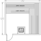 Finnish Sauna Builders 10' x 11' x 7' Pre-Built Indoor Sauna Kit Clear Cedar / Option 6 Finnish Sauna Builders ScreenShot2022-10-05at4.47.06PM.png