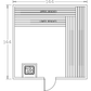 Finnish Sauna Builders 12' x 12' x 7' Pre-Built Indoor Sauna Kit Clear Cedar / Option 4 Finnish Sauna Builders ScreenShot2022-10-05at5.17.03PM.png