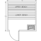 Finnish Sauna Builders 6' x 6' x 7' Pre-Built Outdoor Sauna Kit with Cedar Panelized Roof Option 5 / Without Floor,Option 5 / With Floor Finnish Sauna Builders ScreenShot2022-10-11at11.45.31AM.png