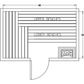 Finnish Sauna Builders 5' x 8' x 7' Pre-Cut Sauna Kit Option 4 / 7 Foot Tall / No Backrest,Option 4 / 7 Foot Tall / Backrest - $343.20,Option 4 / 8 Foot Tall + $368.94 / No Backrest,Option 4 / 8 Foot Tall + $368.94 / Backrest - $343.20 Finnish Sauna Build