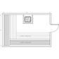 Finnish Sauna Builders 8' x 12' x 7' Pre-Cut Sauna Kit Option 3 / 7 Foot Tall / No Backrest,Option 3 / 7 Foot Tall / Backrest + $514.80,Option 3 / 8 Foot Tall + $567.60 / No Backrest,Option 3 / 8 Foot Tall + $567.60 / Backrest + $514.80 Finnish Sauna Buil