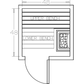 Finnish Sauna Builders 4' x 4' x 7' Pre-Cut Sauna Kit Option 3 / 7 Foot Tall / No Backrest,Option 3 / 7 Foot Tall / Backrest + $171.60,Option 3 / 8 Foot Tall + $227.04 / No Backrest,Option 3 / 8 Foot Tall + $227.04 / Backrest + $171.60 Finnish Sauna Build