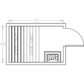 Finnish Sauna Builders 4' x 6' x 7' Pre-Cut Sauna Kit Option 2 / 7 Foot Tall / No Backrest,Option 2 / 7 Foot Tall / Backrest + $257.40,Option 2 / 8 Foot Tall + $283.80 / No Backrest,Option 2 / 8 Foot Tall + $283.80 / Backrest + $257.40 Finnish Sauna Build